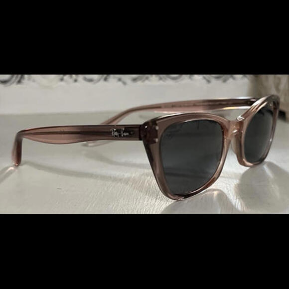 RAY-BAN LADY BURBANK Frame Only - Pink Crystal Sunglass Prescription - Picture 1 of 7